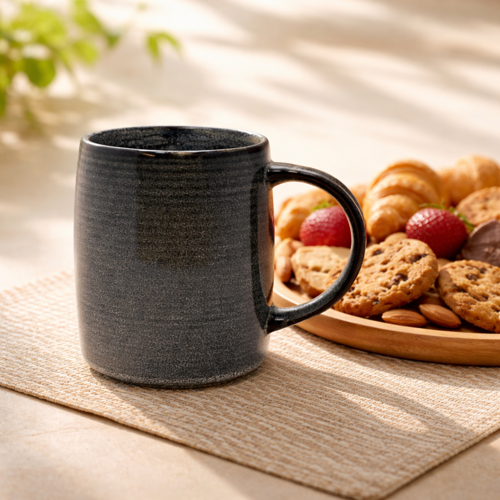 Cuire Ceramic Coffee Mug | Mug for Him & Her | Perfect for Gifting | 550ml (Set of 1)